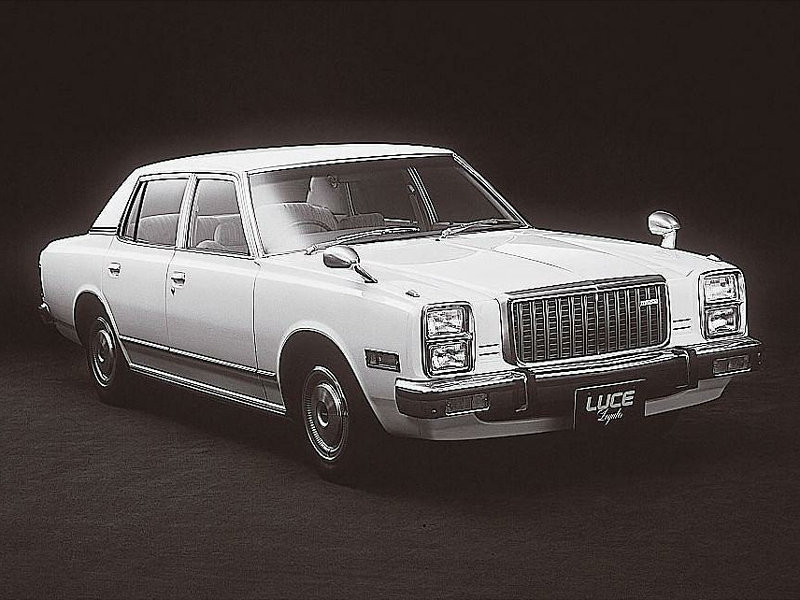 Mazda Luce (LA42S, LA43S, LA4MS, LA4VS) 3 поколение, седан (10.1977 - 09.1979)